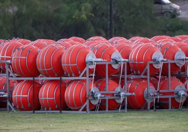 Buscará Texas seguir la barrera de boyas en la frontera