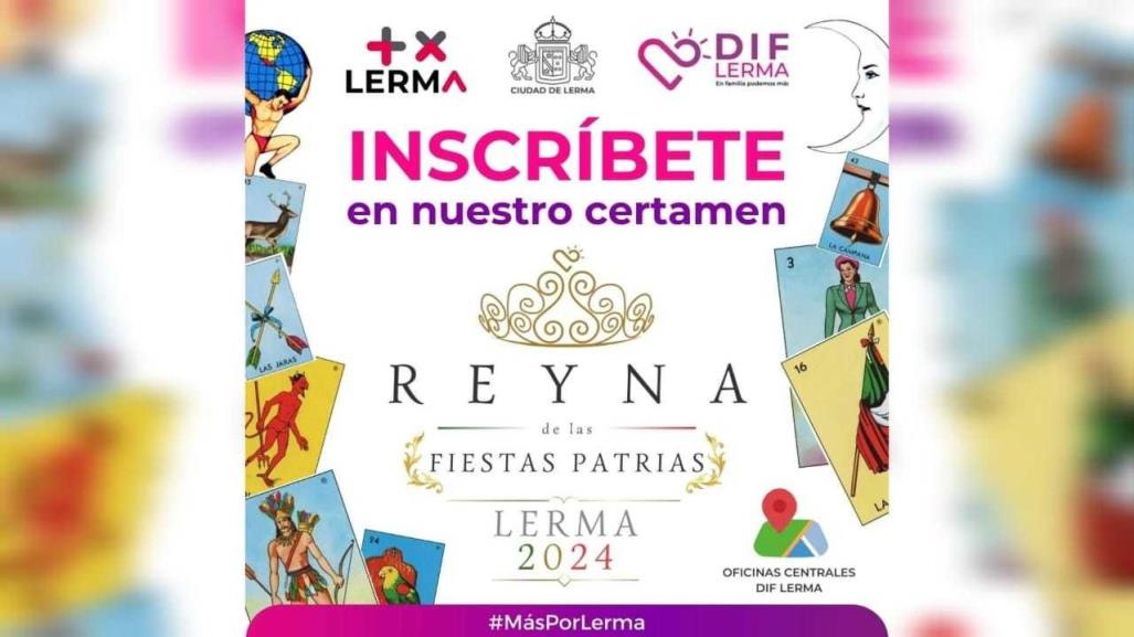 Participa en el Certamen Señorita de las Fiestas Patrias Lerma 2024