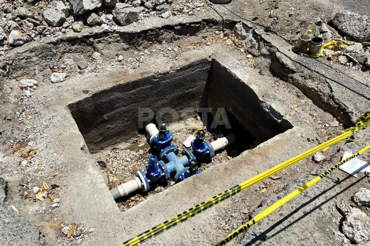 La Oomsapas La Paz reconoció la problemática y se comprometió a solucionarla. Foto por Joel Cosío de Posta BCS