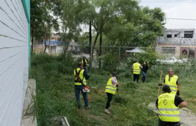 Trabajos de mantenimiento en escuelas para regreso a clases