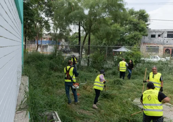 Trabajos de mantenimiento en escuelas para regreso a clases