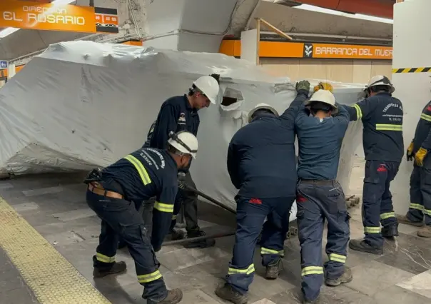 Metro de la Ciudad de México comienza instalación de 18 escaleras eléctricas