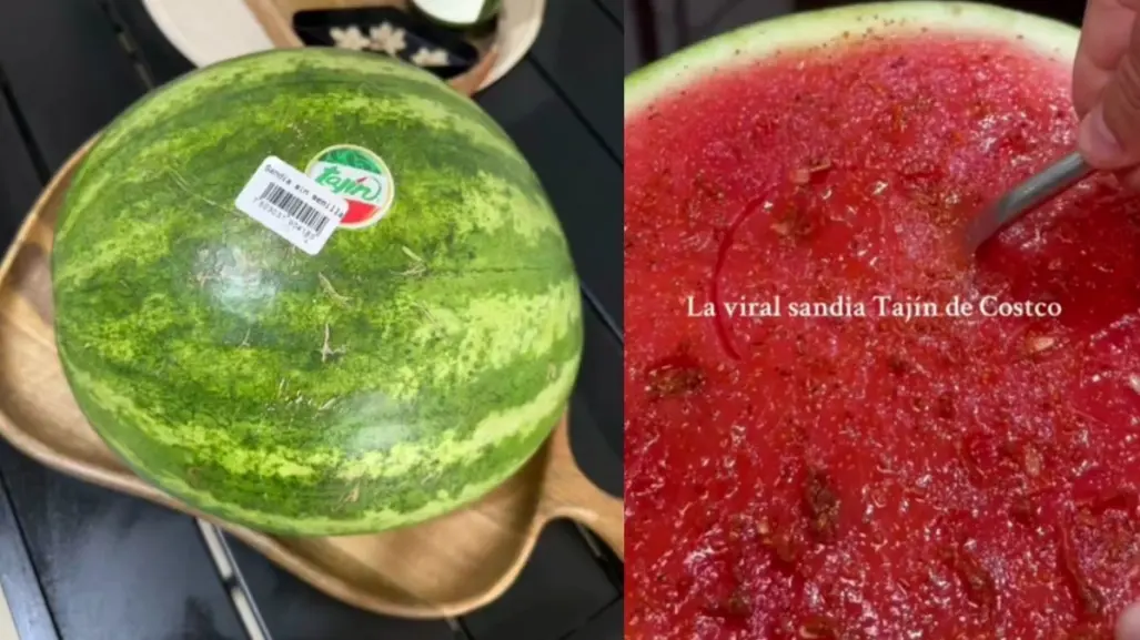 ¿La sandía Tajín de Costco realmente tiene sabor al famoso chilito en polvo?