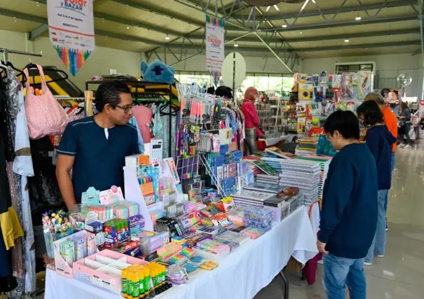 Llega feria escolar y bazar a Naucalpan