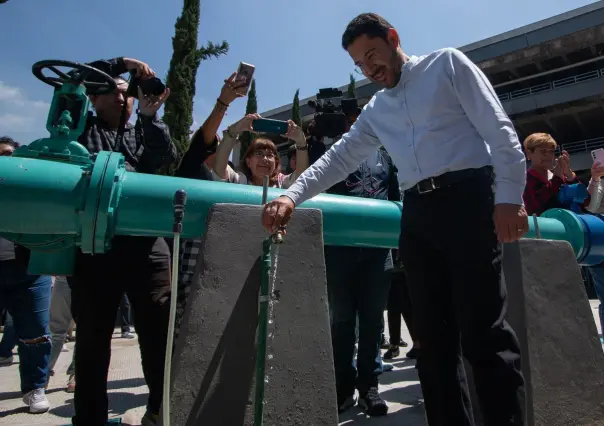 ¡Agua para 20 mil! Martí Batres inaugura el pozo Pantaco III en Azcapotzalco