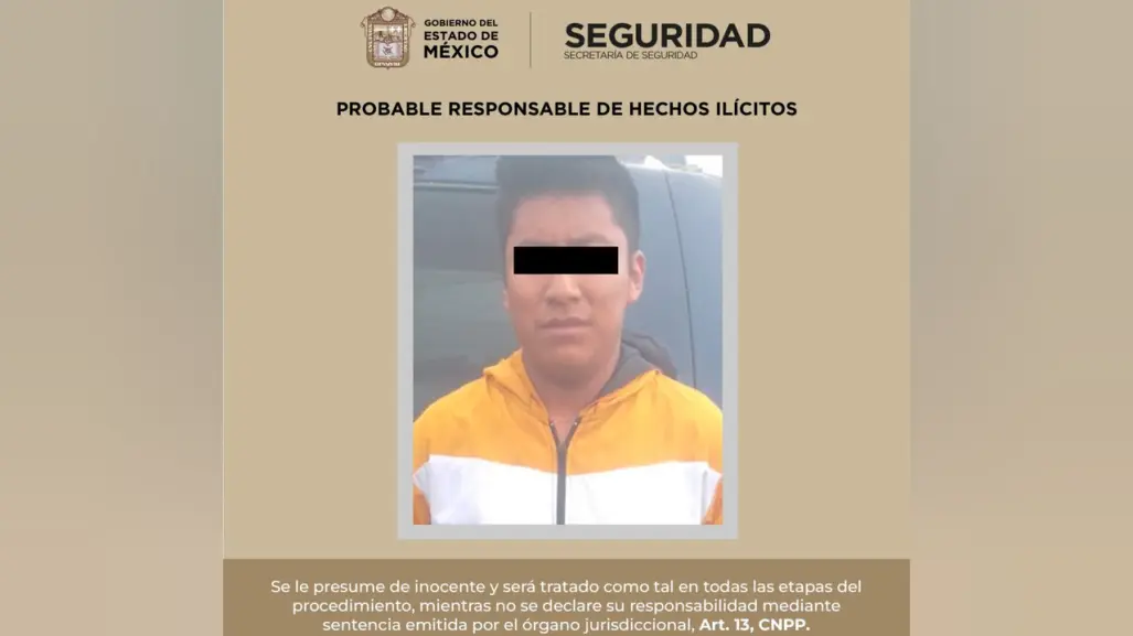 Detienen a joven por tentativa de feminicidio en Santiago Tianguistenco