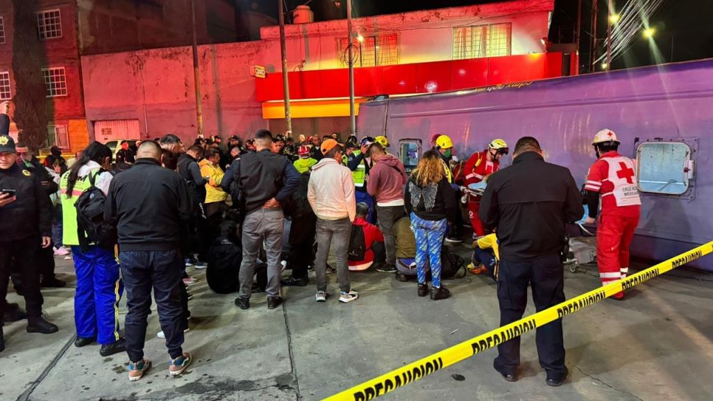 #VIDEO: 40 heridos en accidente de transporte público en Calzada Zaragoza