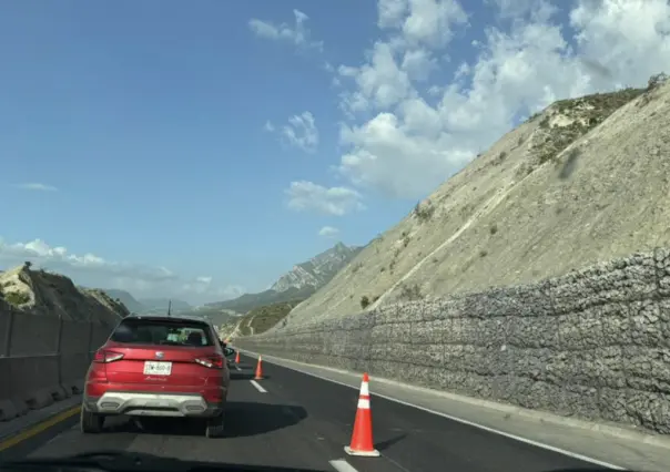 Carretera Saltillo-Monterrey libre y de cuota: Vías libres tras accidentes