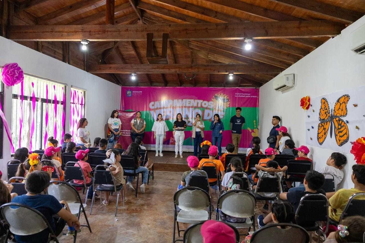 Concluye el Campamento de Verano Aprendiendo sobre la Mariposa Monarca. Foto: Gobierno de Guadalupe