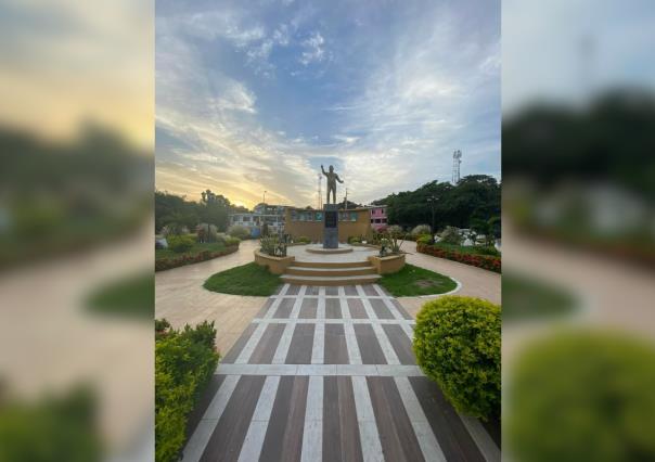 Conoce la rotonda con forma de guitarra en honor a Cuco Sánchez en Tamaulipas