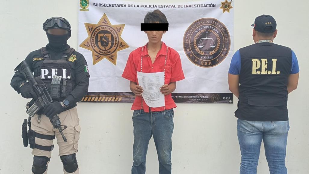 Arrestan a un hombre por el robo violento de 10 mil pesos en Umán