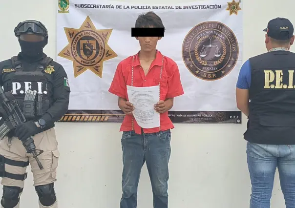 Arrestan a un hombre por el robo violento de 10 mil pesos en Umán