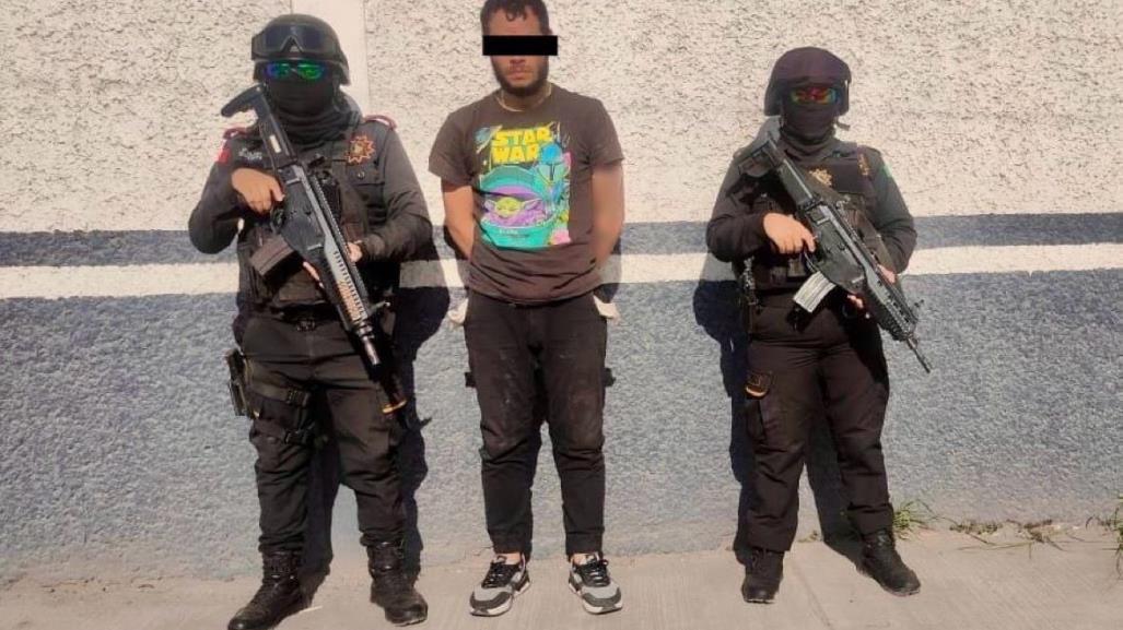 Detienen a joven con arma de fuego en colonia Santa Isabel en Juárez