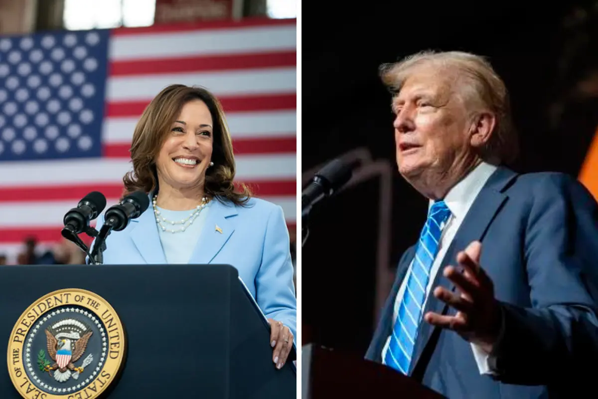 Kamala Harris y Donald Trump, Foto: Especial