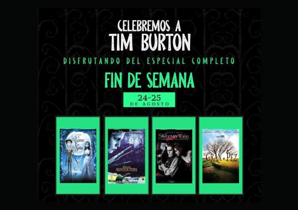 Tendrá Cinemex en agosto especial de Tim Burton: te contamos los detalles