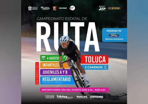 Toluca será sede del Campeonato Estatal de Ruta: ¡Participa y disfruta del ciclismo!