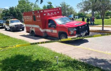 Roban ambulancia en Brownsville y la abandonan en Matamoros