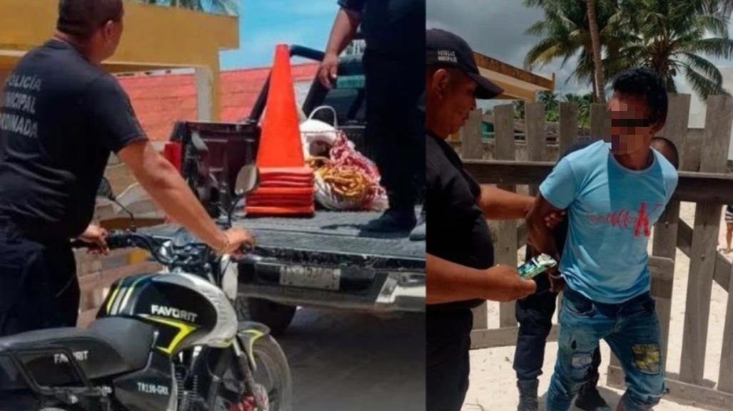 Arrestan a un hombre por acosar a una joven en el puerto de El Cuyo