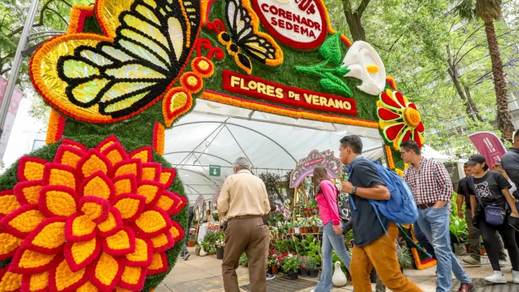 Reforma se llena de vida: Llega el Festival de Flores de Verano