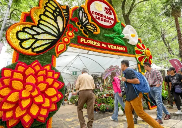 Reforma se llena de vida: Llega el Festival de Flores de Verano