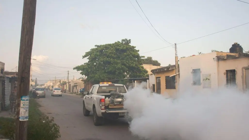 Continúan las acciones de fumigación en Mérida y municipios de Yucatán