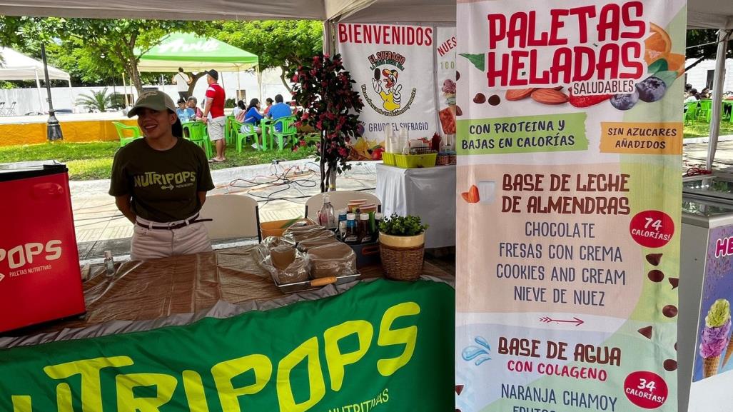 Sabores tradicionales, exóticos y saludables en la Heladiza Fest en Mérida