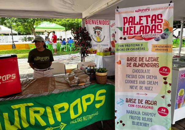 Sabores tradicionales, exóticos y saludables en la Heladiza Fest en Mérida