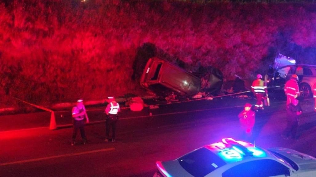 Pierden la vida 5 persona en choque frontal sobre carretera Victoria-Monterrey