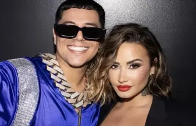 Eduin Caz y Demi Lovato dan probadita de su colaboración en el escenario (VIDEO)