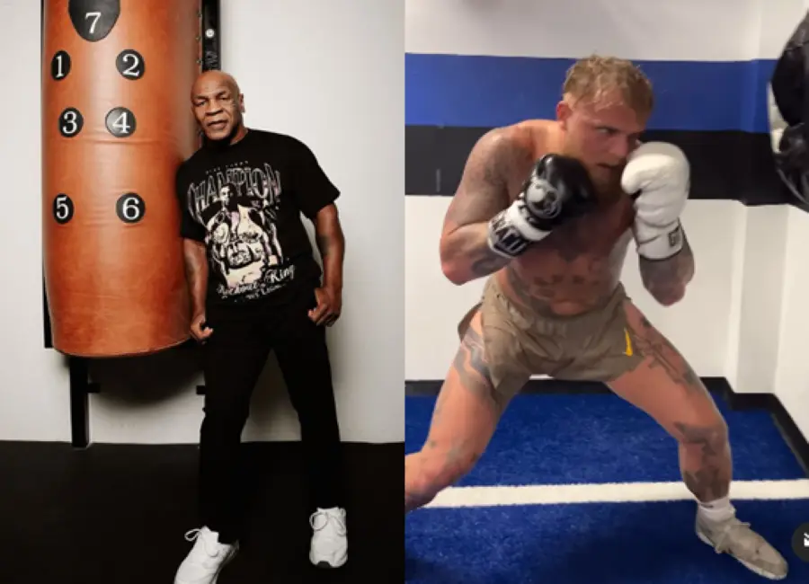 Mike Tyson y Jake Paul tendrán una pelea el 15 de noviembre. Foto. Instagram