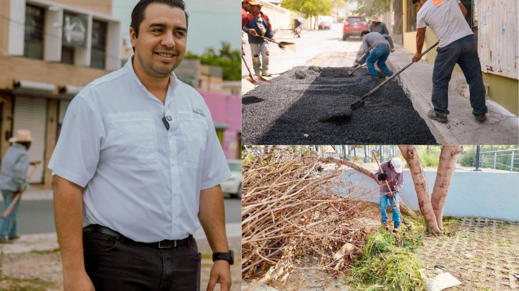 Jesús Nava solicita presupuesto para la reconstrucción de Santa Catarina