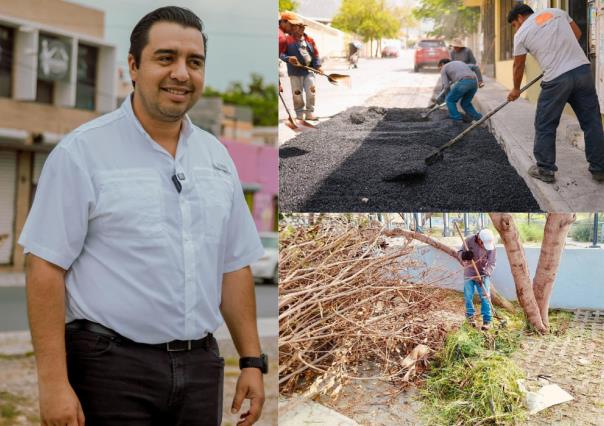 Jesús Nava solicita presupuesto para la reconstrucción de Santa Catarina