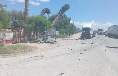 Circulación cerrada en carretera federal 101 por accidente vial