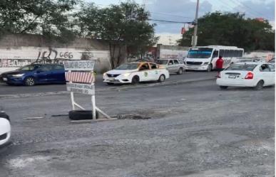 Reparará gobierno de Apodaca la avenida Gaspar Castaño