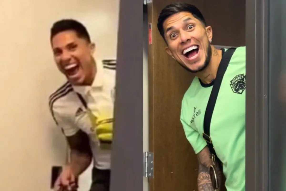 Carlos Salcedo recreó su meme Foto: Especial