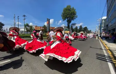 ¡Con todo! Arranca Danzatlán 2024 con colorida caravana en Toluca