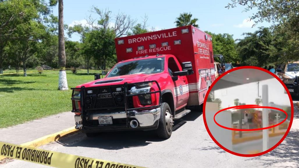 Hombre roba ambulancia en Brownsville y la abandona en Matamoros