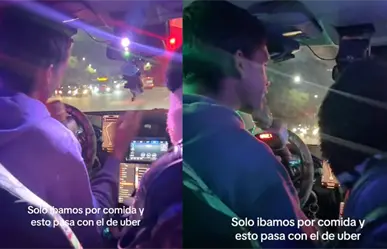 Joven comparte divertido momento con chofer de Uber (VIDEO)