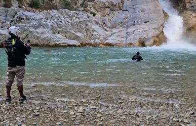 Encuentran cuerpo sin vida en cascada El Salto en Santiago