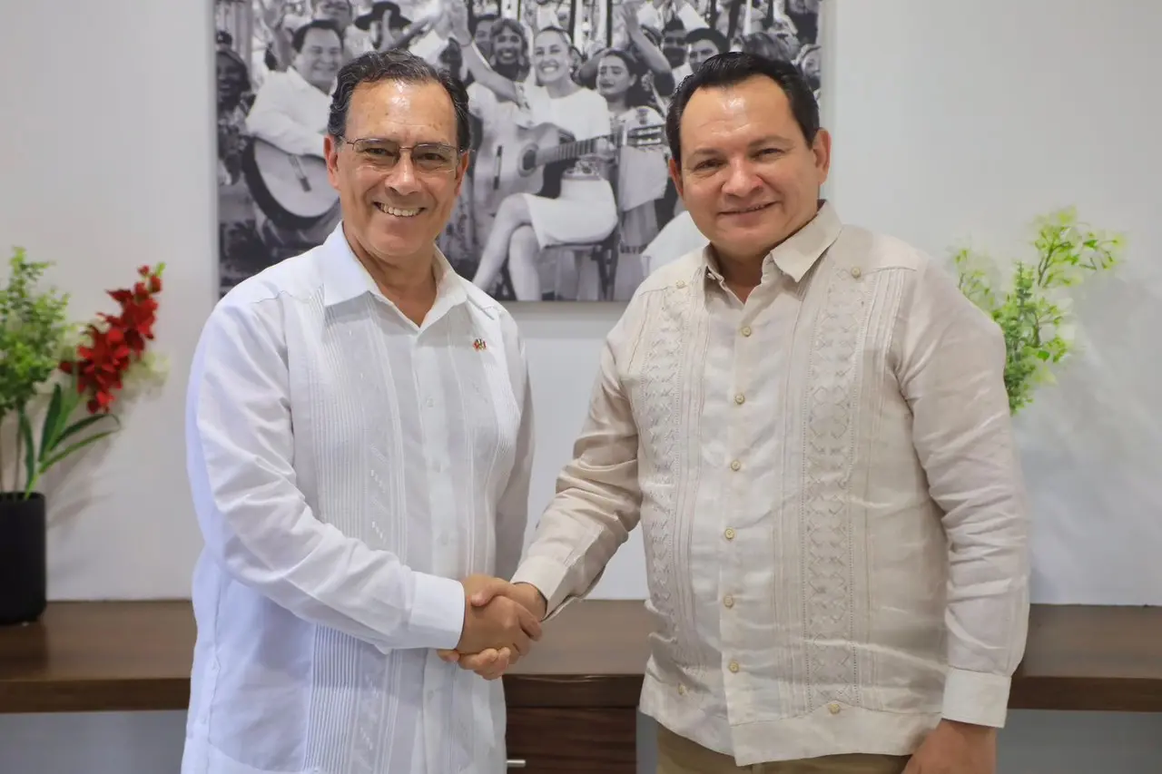 Vínculo de colaboración y amistad entre Portugal y Yucatán. Foto: Cortesía