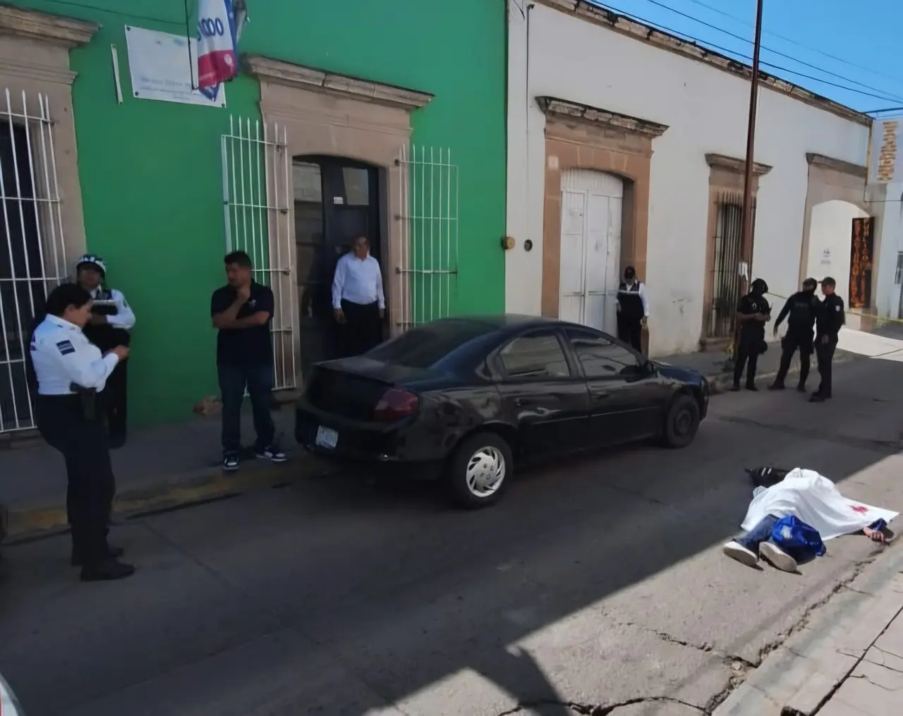 Una persona perdió el equilibrio y quedó muerto en el Centro Histórico de la capital. Foto: Especial.