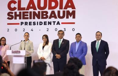 Presenta Américo a Claudia Sheinbaum los proyectos estratégicos de Tamaulipas