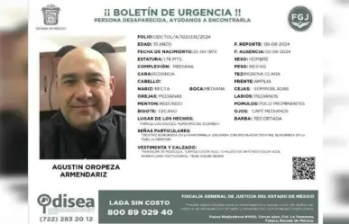 ¡Se buscan! Emiten fichas de localización del jefe policial y su escolta