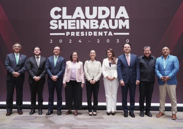 Claudia Sheinbaum se reúne con gobernadores para analizar proyectos prioritarios