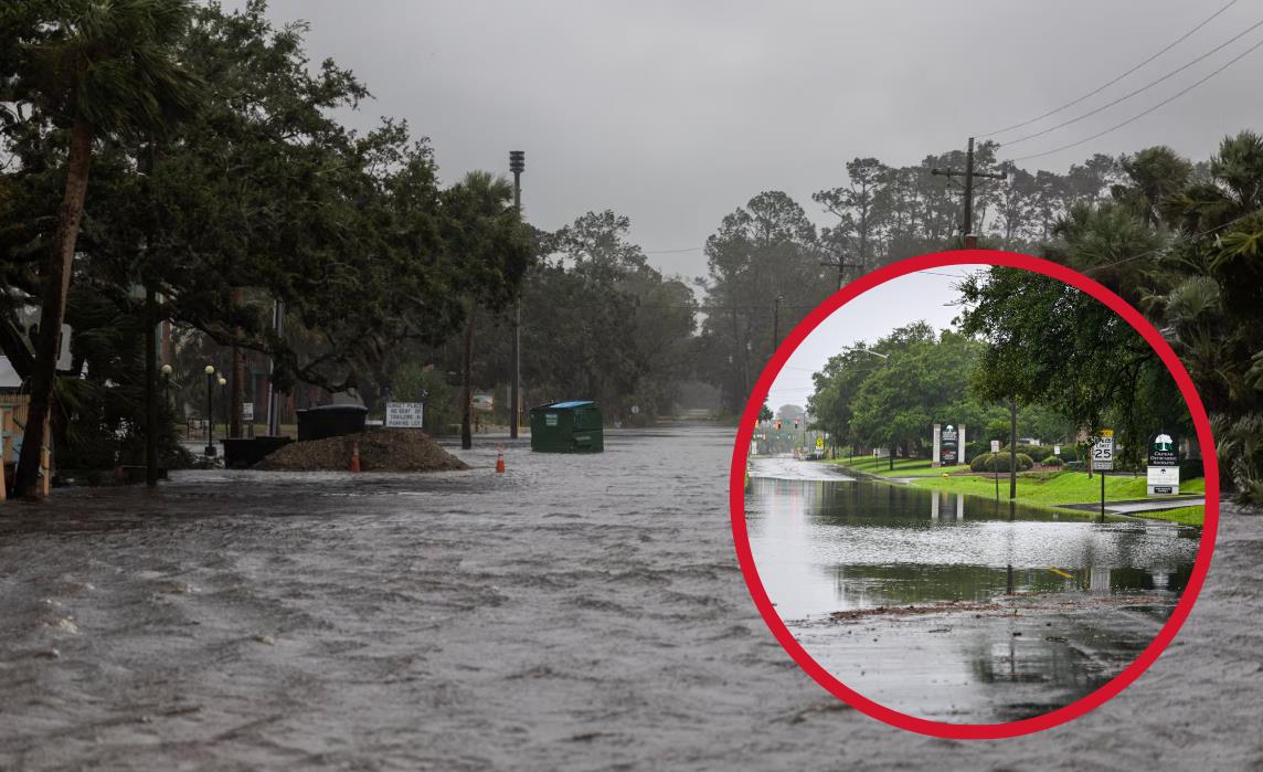 Tormenta tropical Debby. Foto: Redes Sociales