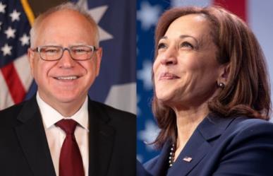 Kamala Harris elige a Tim Walz como compañero de fórmula para elecciones