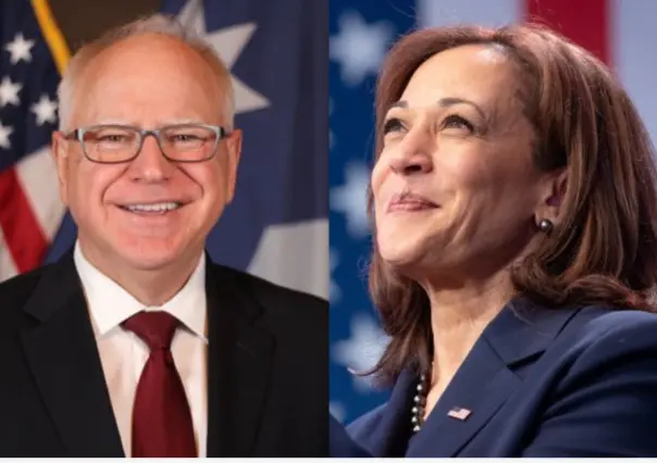 Kamala Harris elige a Tim Walz como compañero de fórmula para elecciones