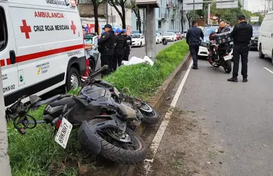 Muere motociclista al derrapar en Río San Joaquín