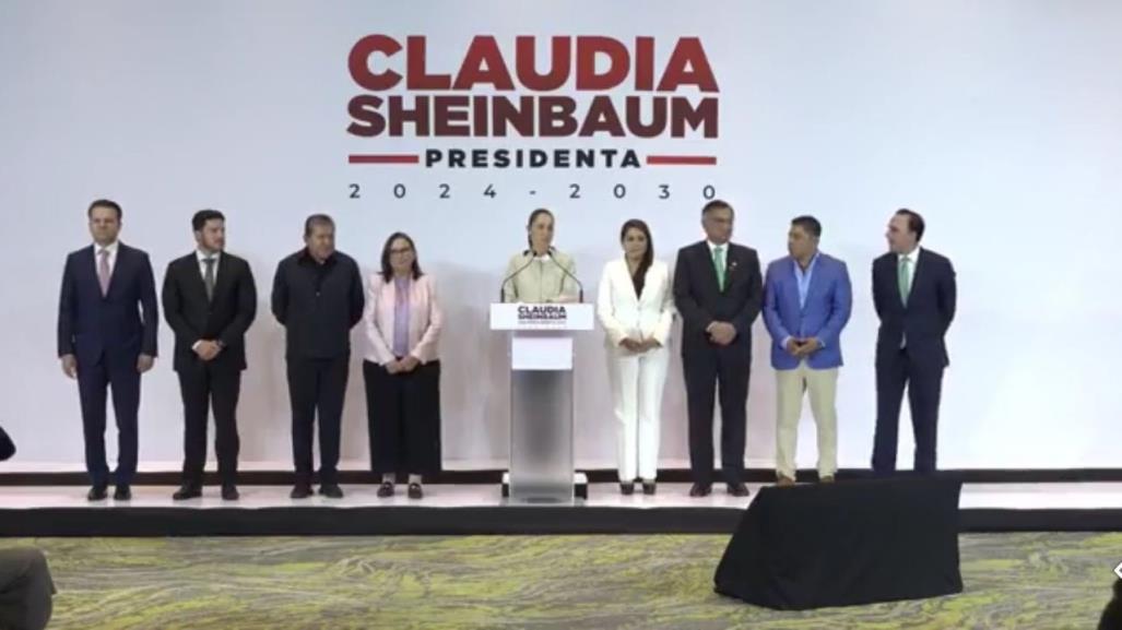 Gobernador presenta a Sheinbaum proyectos estratégicos de agua