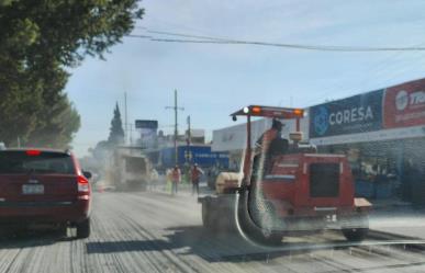 ¿Transitas por V. Carranza en Saltillo? Cuidado: reportan tráfico por obras